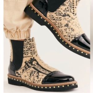 Free People Chelsea Boot: Textile Atlas Boot